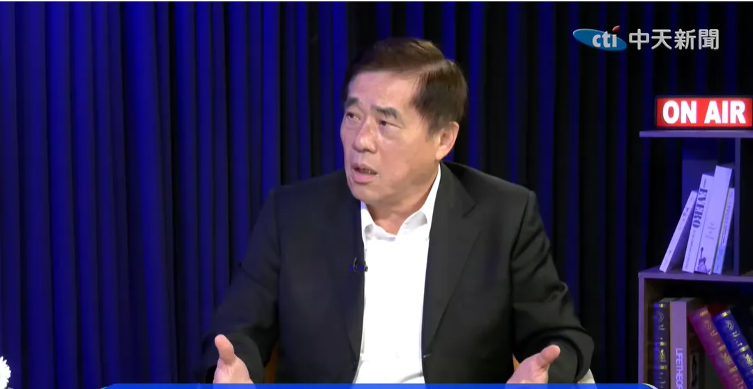 郝龍斌接受中天專訪。 （圖/中天新聞）
