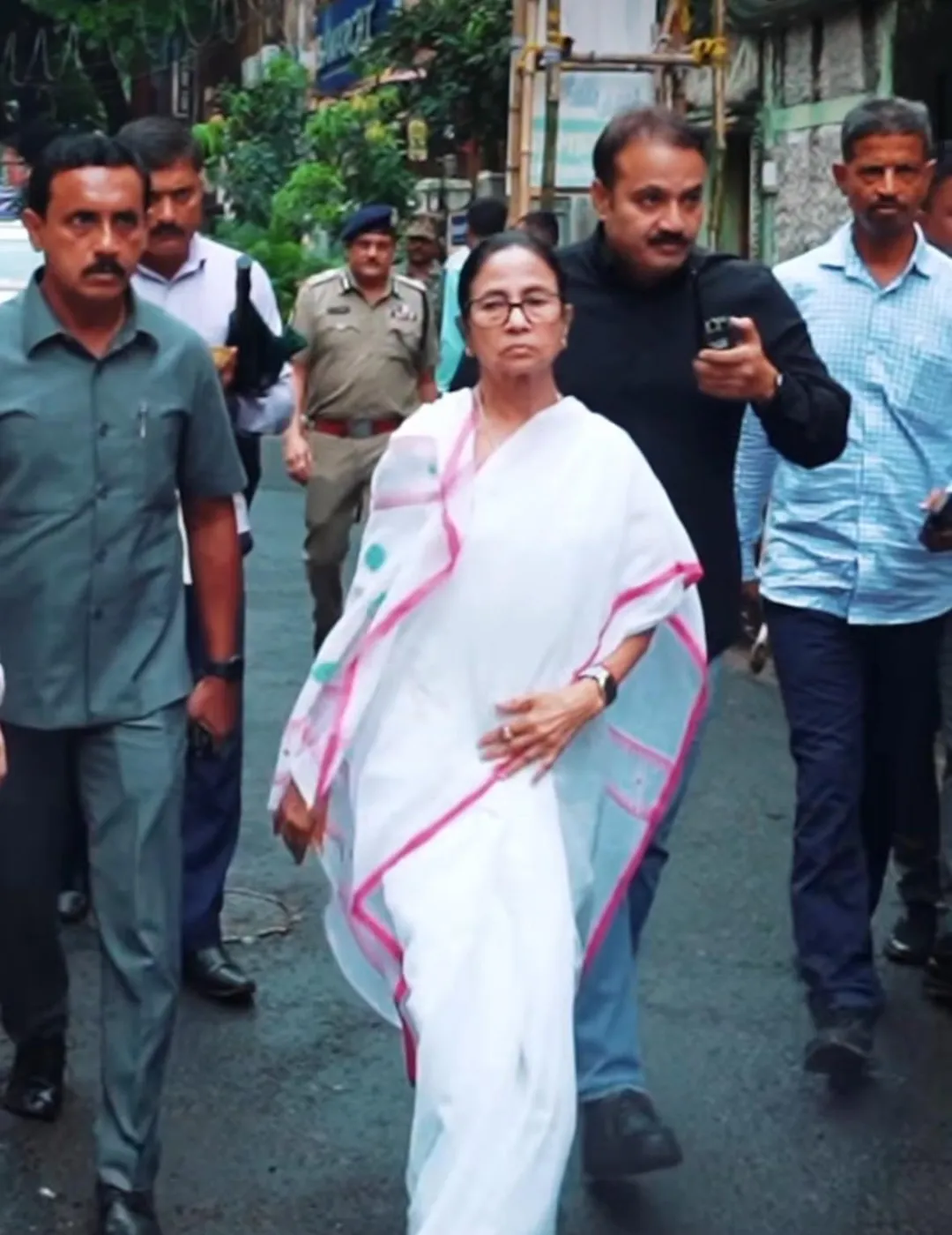 印度西孟加拉邦首長班納吉(Mamata Banerjee)。(圖/翻攝「Mamata Banerjee」IG)