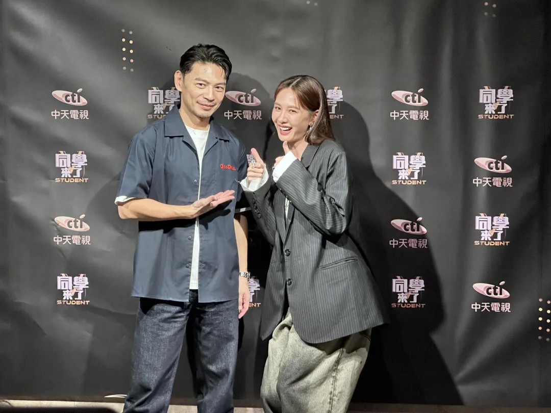 阿Ken（左）表示對於明天入圍的導演獎相當平常心。（圖／記者 伍映澄 攝）