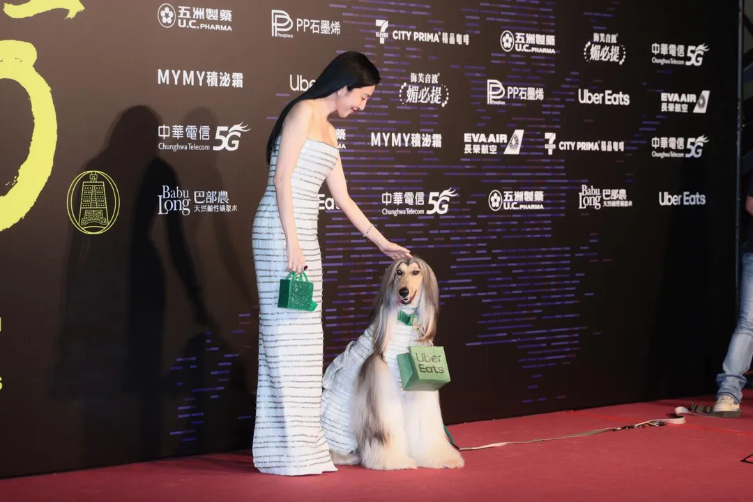 楊謹華以戲劇《影后》入圍戲劇節目女主角獎，這是她第3度與2屆金鐘視后柯佳嬿正面對決，備受矚目。（圖／中國時報 郭吉詮、杜宜諳攝）