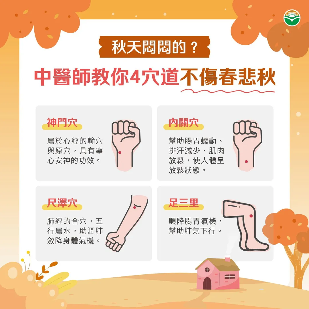 中醫師建議，早晨起床後可先按摩「尺澤穴」和「足三里穴」，幫助保持心情平和。（圖／馬光中醫診所）