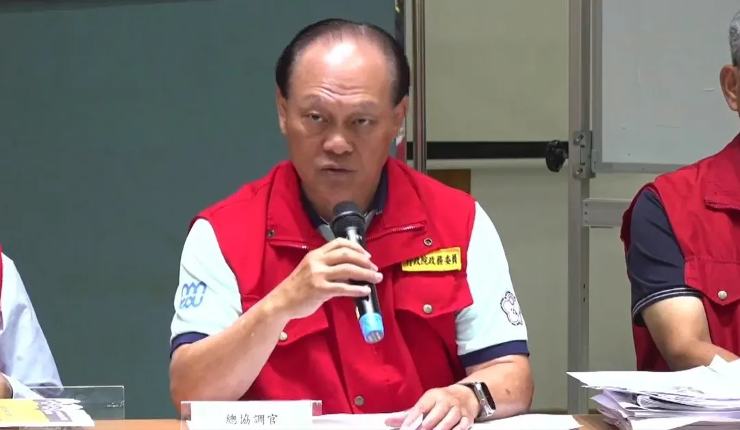 行政院政務委員、退役中將季連成。（圖／行政院臉書粉專）