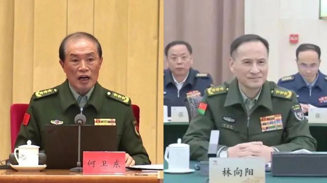 日媒分析「福建幫」何衛東、林向陽落馬，恐影響解放軍攻台能力。（資料照／新華社、江西衛視）