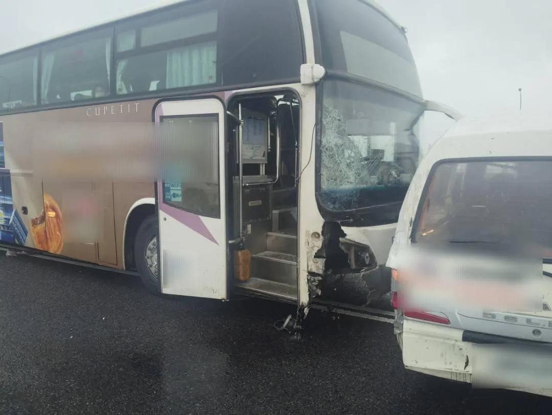 車禍現場。（圖／警方提供）