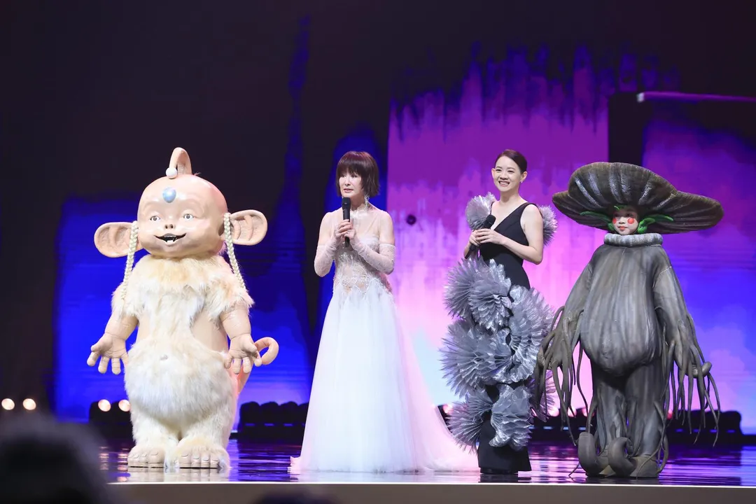 第60屆金鐘獎戲劇類收視最高點在潘迎紫出場頒獎時刻，高達5.02。（圖／三立 提供）