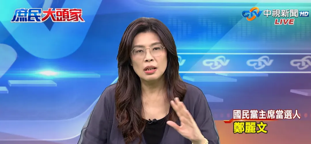 鄭麗文說，2026年國民黨會在南台灣部署重兵。（圖／翻攝「庶民大頭家」）
