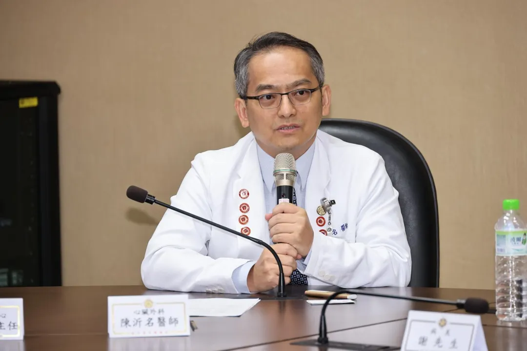 臺北榮民總醫院外科部心臟血管外科主治醫師陳沂名。(圖/臺北榮民總醫院)