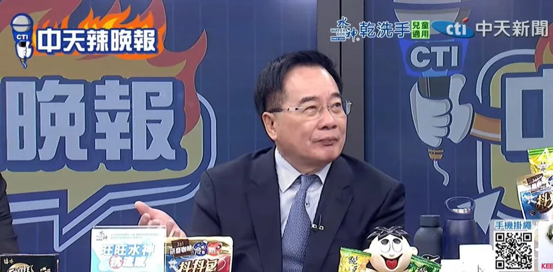 前立委蔡正元。（圖／中天新聞）