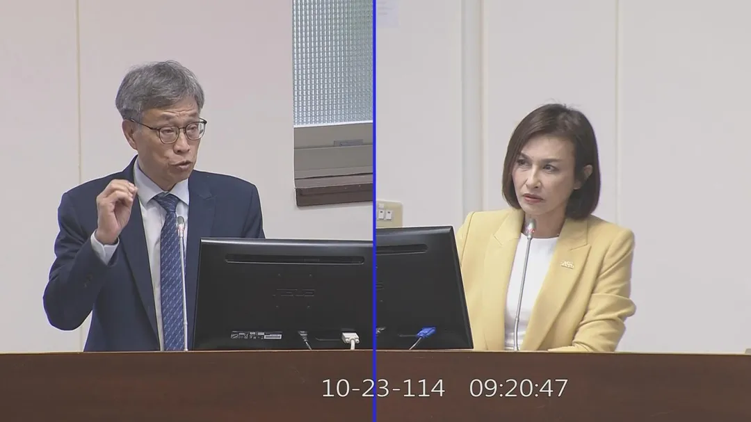 農業部長陳駿季、立委邱議瑩。（圖／國會頻道）