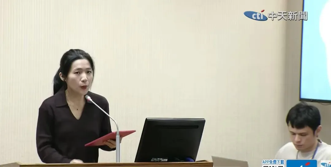 國民黨立委徐巧芯。（圖／中天新聞）