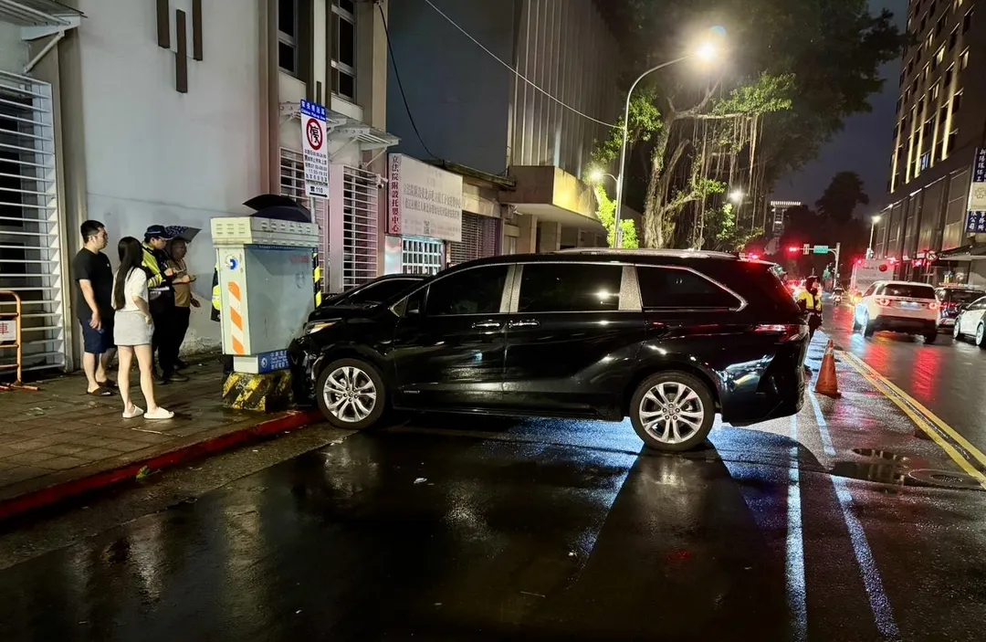 車禍現場畫面。（圖／翻攝畫面）
