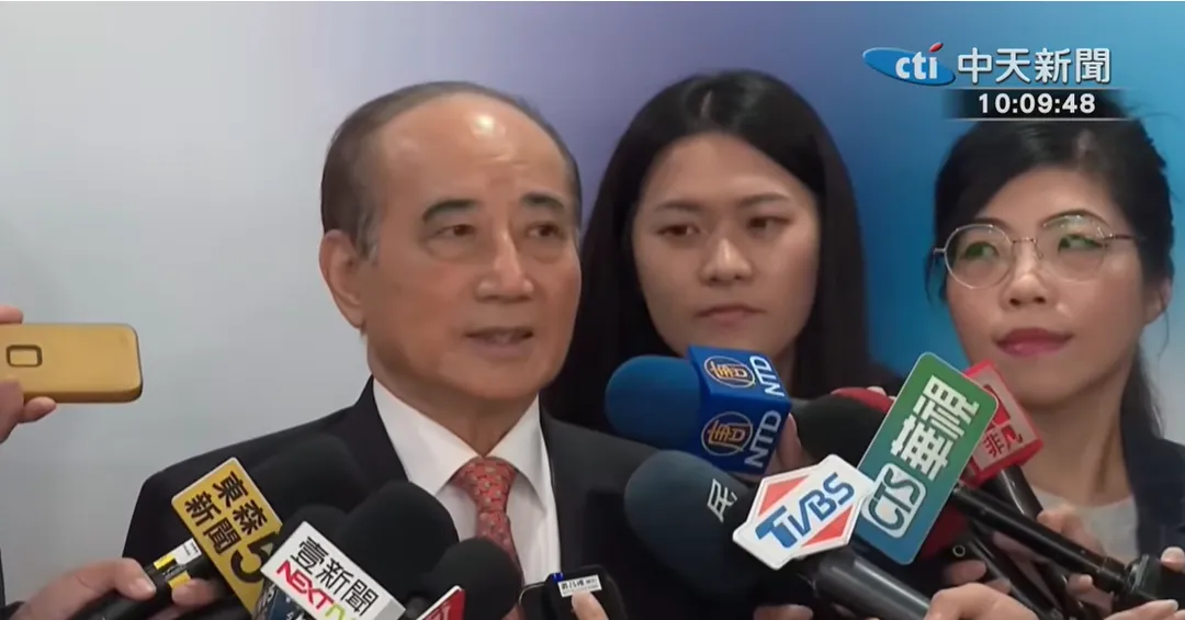 前立法院長王金平。(圖/中天新聞)