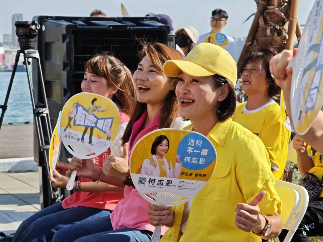 柯志恩競選標語「這柯，真的不一樣」！（圖/柯志恩辦公室提供）