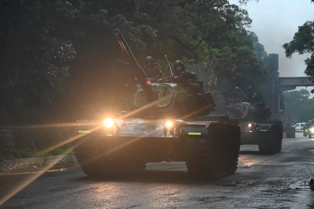 參演的CM11戰車。(圖/陸軍司令部)