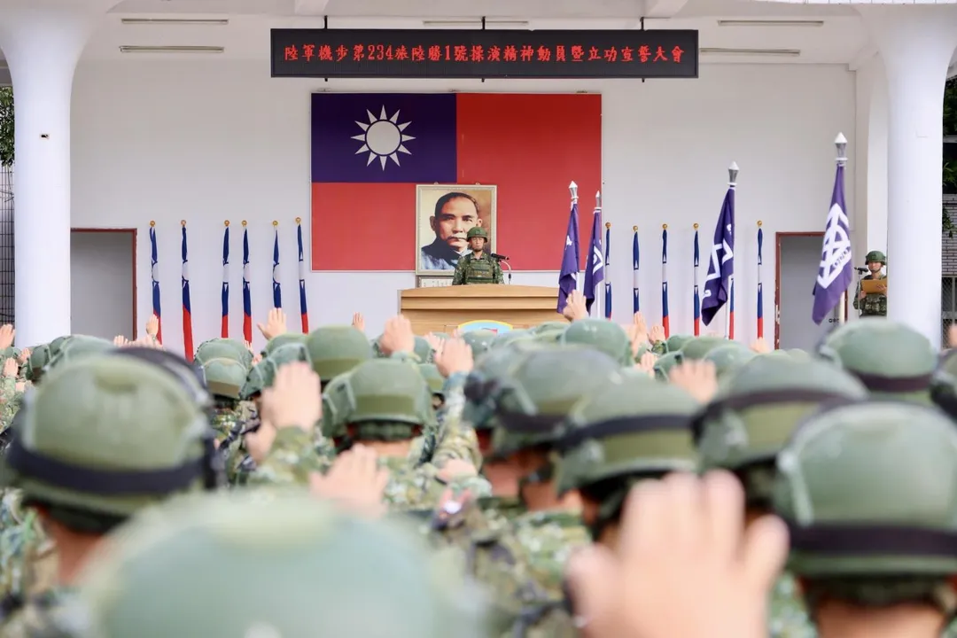 第234旅參演官兵。(圖/陸軍司令部)