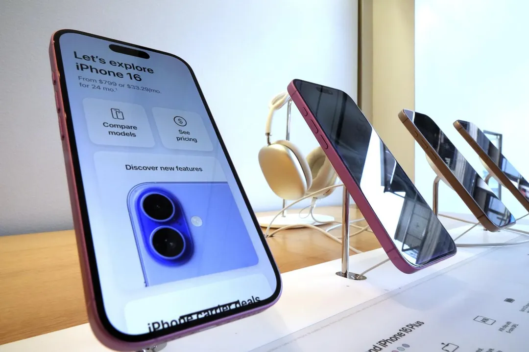 iPhone。（資料照／美聯社）