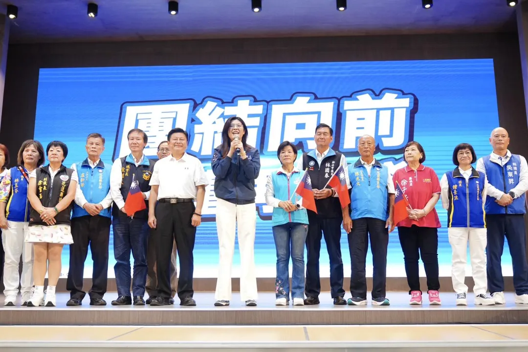 國民黨主席當選人鄭麗文今日到花蓮縣黨部參加活動。（圖／傅崐萁辦公室提供）