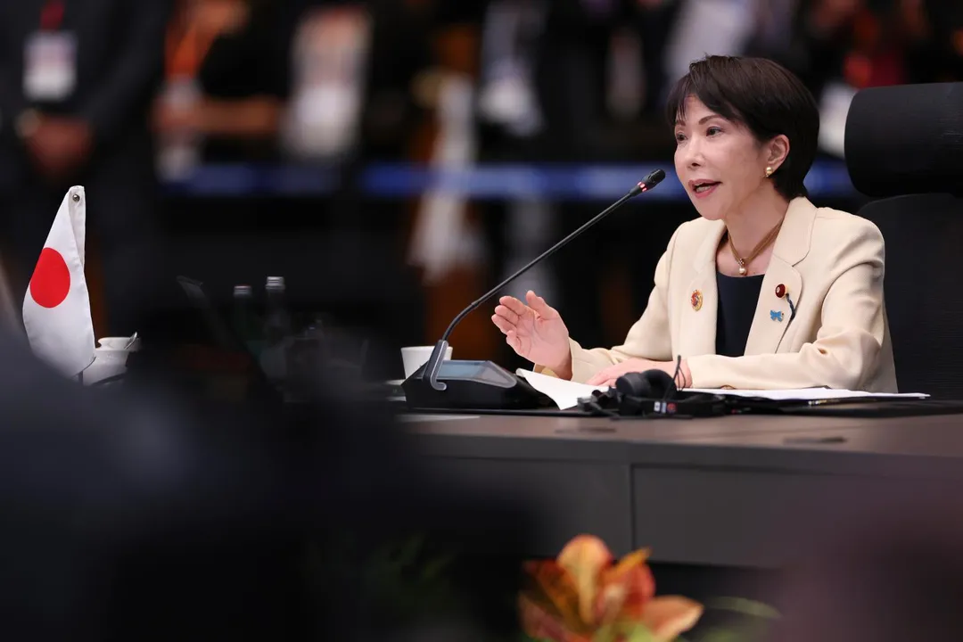 日本首相高市早苗的「台灣有事」可能構成日本的「存亡危機事態」（存立危機事態）等言論，引發重大爭議與外交危機。（資料照／美聯社）