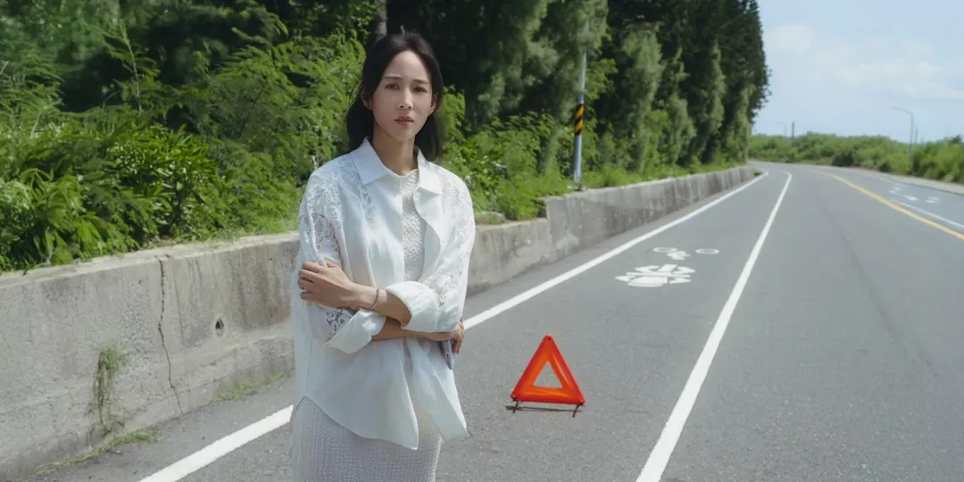 張鈞甯面對澎湖的強烈陽光，出發前就準備了各種防曬裝備。（圖／米神國際 提供）