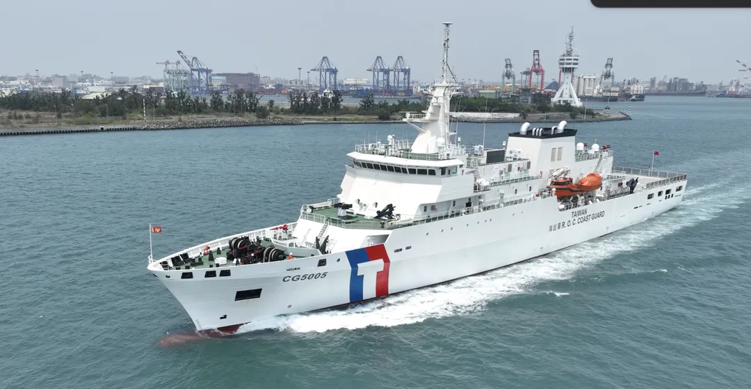 台北艦。（圖／海委會提供）