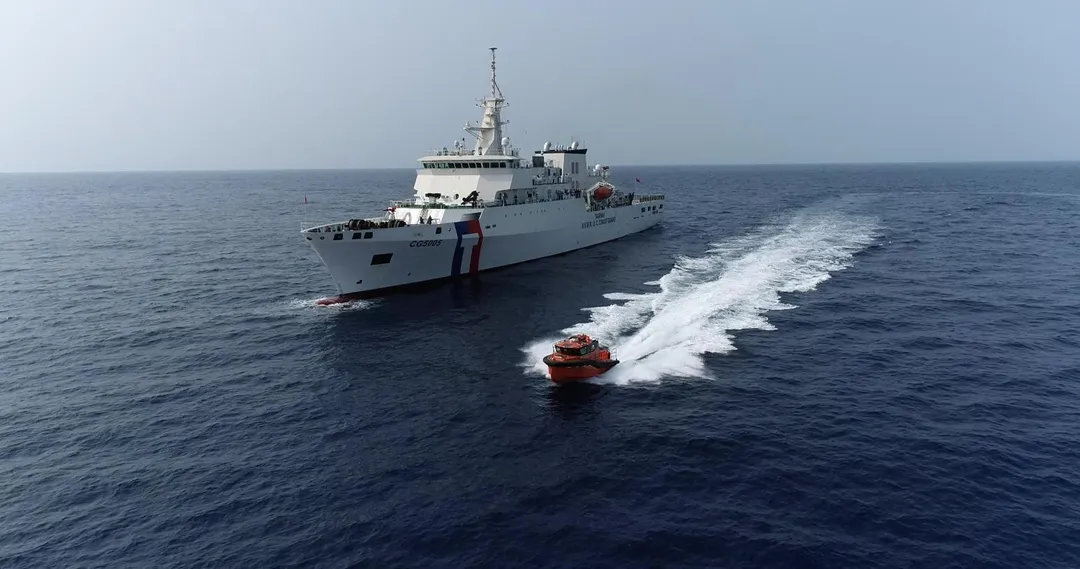 台北艦。（圖／海委會提供）