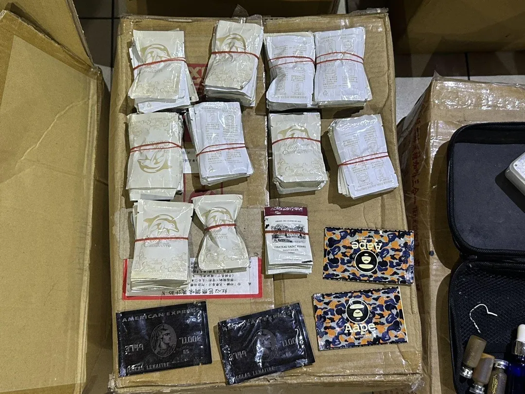 警方查獲各類毒品。（圖／警方提供）