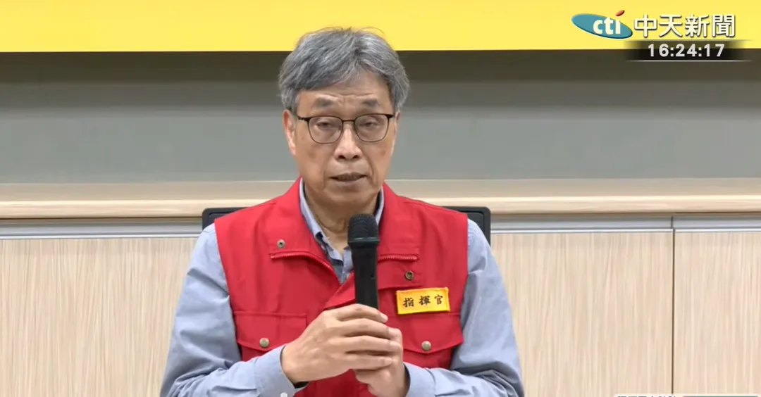 農業部長陳駿季1日出席記者會。（圖／中天新聞）