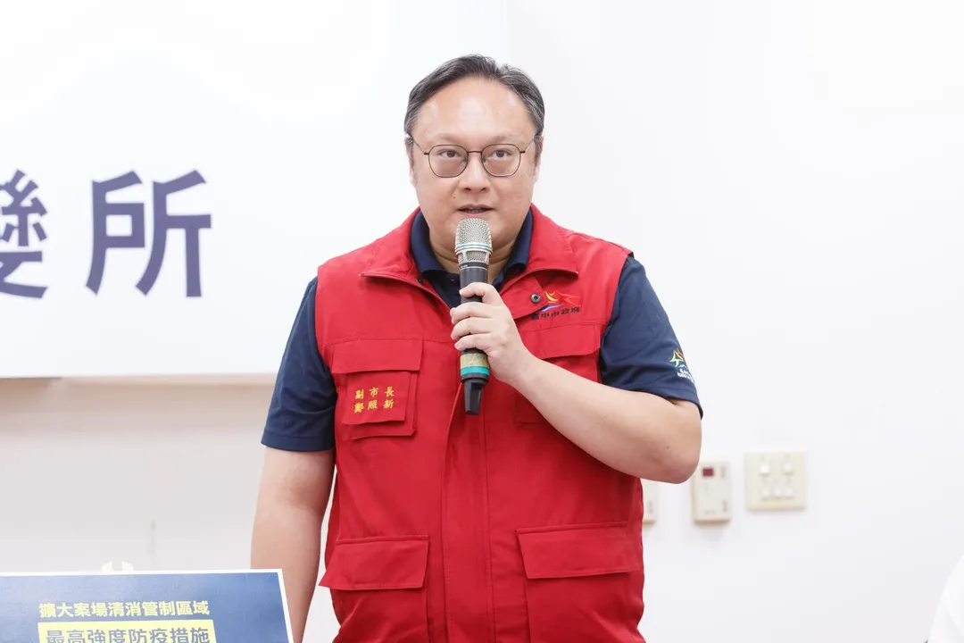 鄭照新表示，疫情進入最後階段，中央與地方正全力合作，採取最高強度的「清零防疫」措施。（圖/台中市府提供）