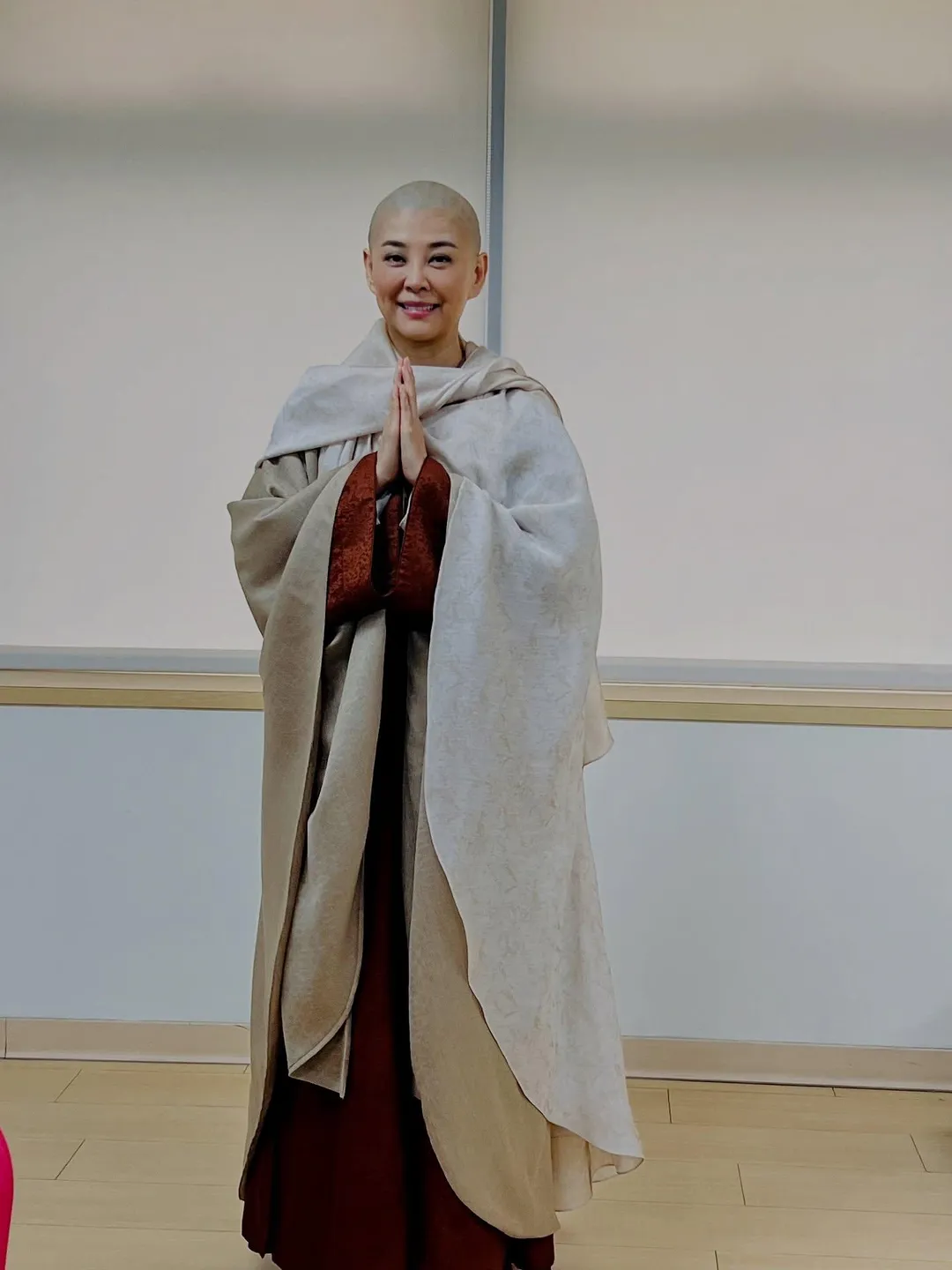 方馨透露，決定要剃髮後也獲得老公支持。（圖／翻攝FB 方馨的粉絲部）