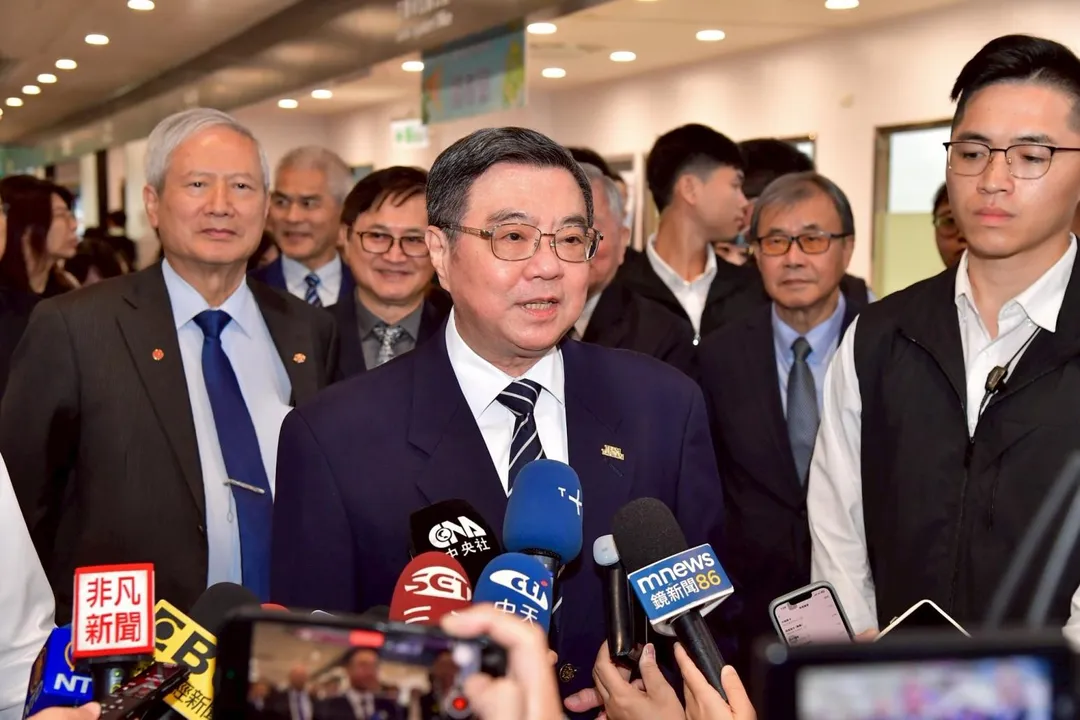 卓榮泰今受訪表示,台灣在談判的架構一直是以政府所提出的「台灣模式」來作為談判的基礎。(圖/行政院提供)