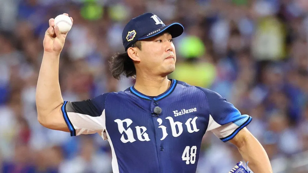 今井達也入札挑戰大聯盟。（圖／翻攝自日本電視台）