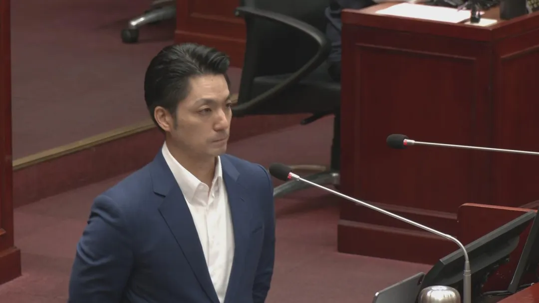蔣萬安鬆口認了，任內不會普發現金（攝自中天新聞）