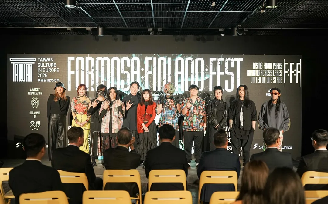 文總將於11月27日前往全世界金屬樂團密度最高的芬蘭，舉辦「F:F:F-Formosa:Finland:Fest.」音樂節。（圖／文總提供，下同）