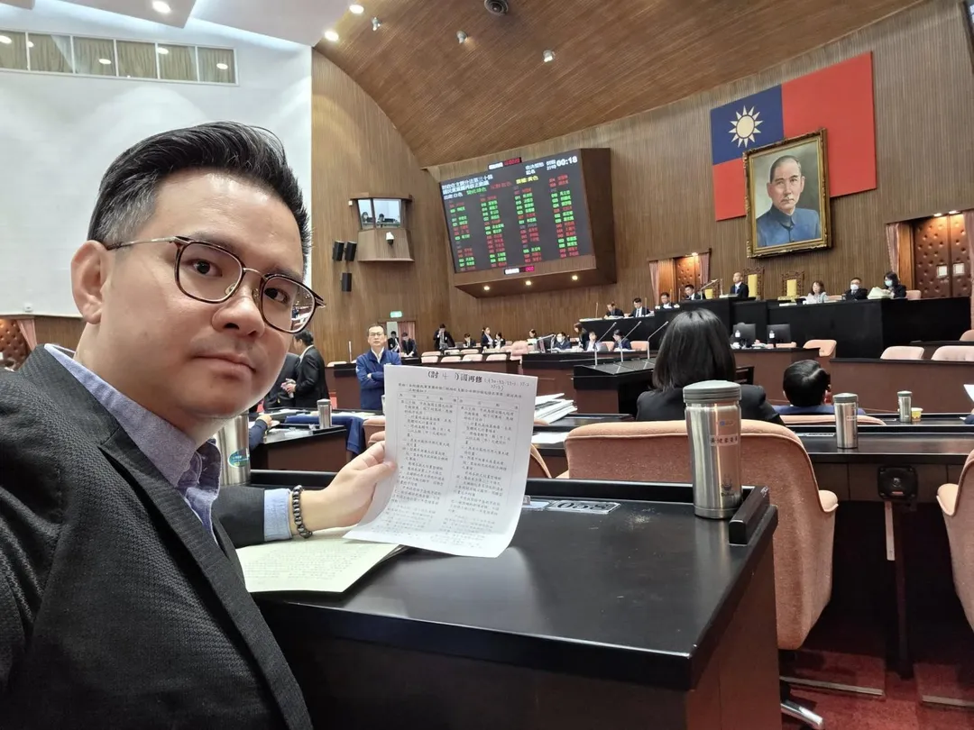 國民黨立委黃健豪。(圖/黃健豪臉書)