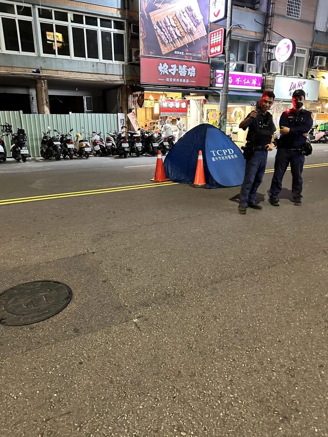 台中一名14歲少年從高樓墜落，當場死亡。（圖／翻攝照片）