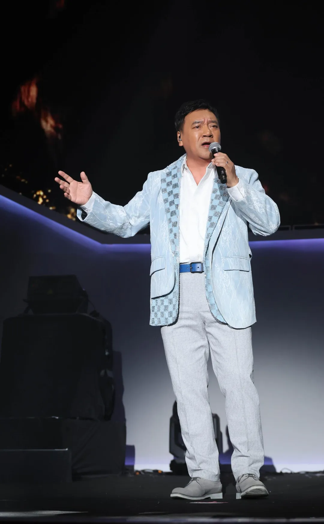施孝榮透露，趙詠華為了這場的演出瘦了8公斤，自己則因為之前瘦太多，擔心變成紙片人，所以沒有繼續往下瘦。（圖／寬宏藝術 提供）