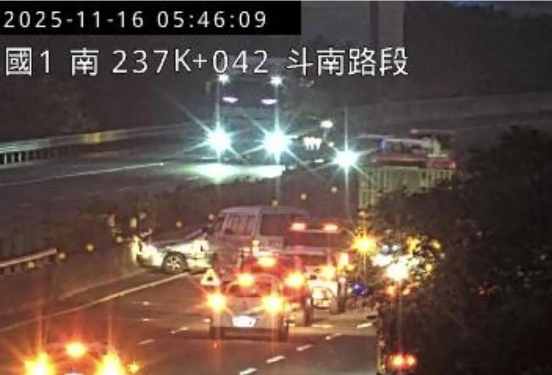 車禍現場。（圖／警廣路況資訊）