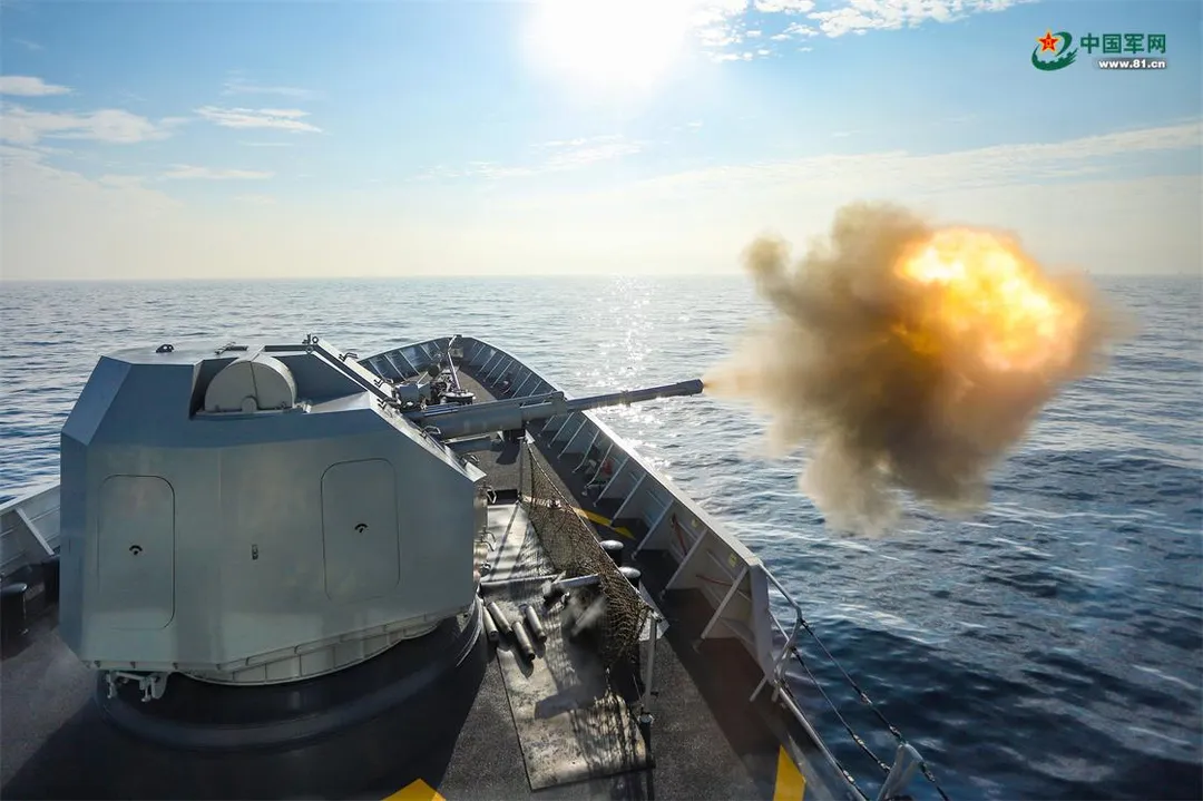 解放軍將在黃海舉行實彈射擊演習。(圖/中國軍網)