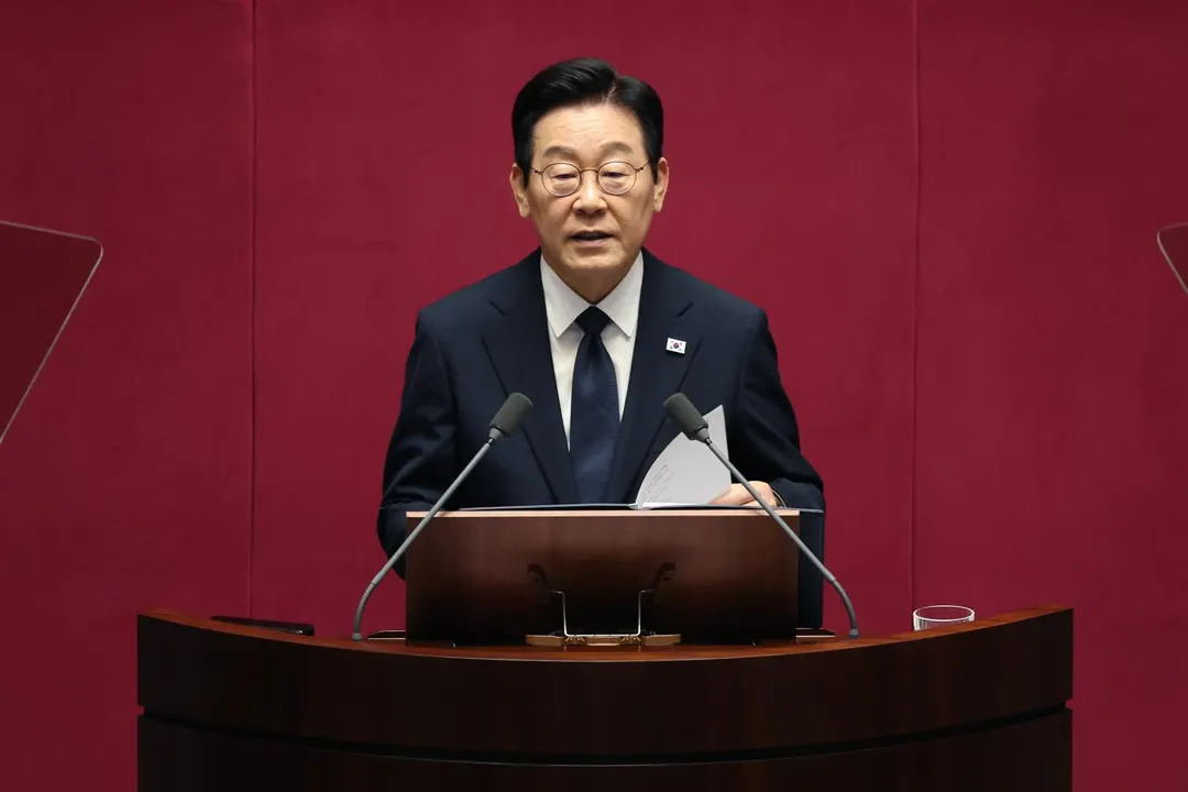 南韓總統李在明。（資料照／美聯社）