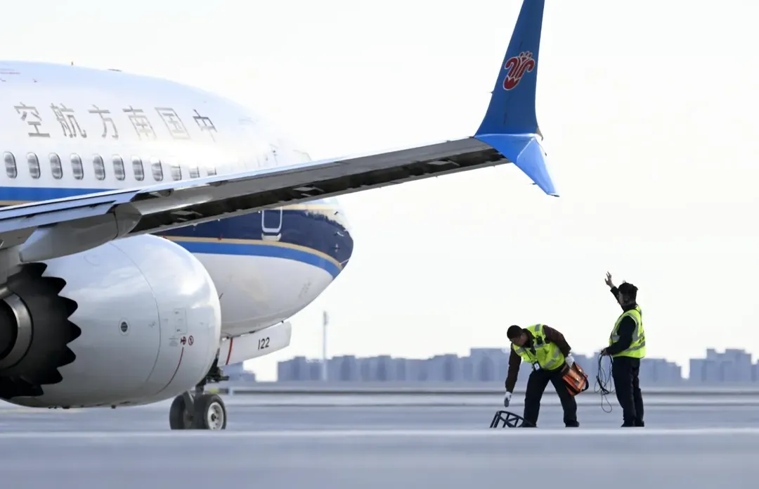 圖為中國南方航空。（資料照／新華社）
