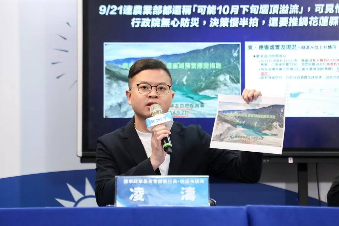 對即將召開的鄭黃會,凌濤希望在農曆年前不僅能確定人選,還能將選擇提交給兩黨的常會進行核定。(圖取自凌濤臉書)