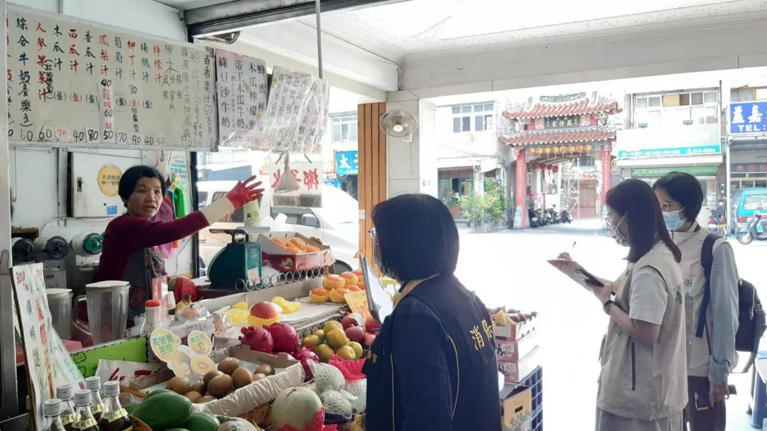 台南一間果汁店發生消費爭議。（圖／台南市政府提供）
