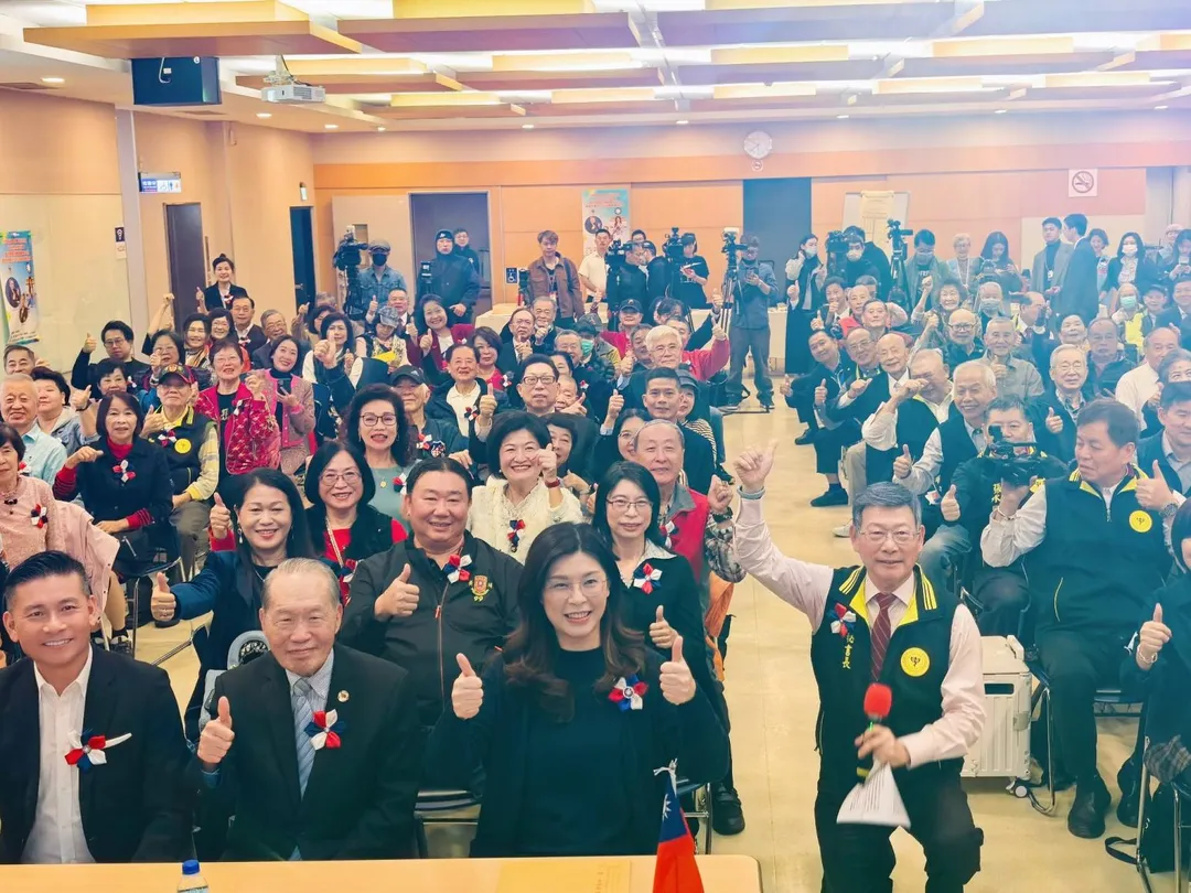國民黨主席鄭麗文今（20日）上午出席「中華戰略學會丘念台抗日紀念講座」。（取自鄭麗文臉書）