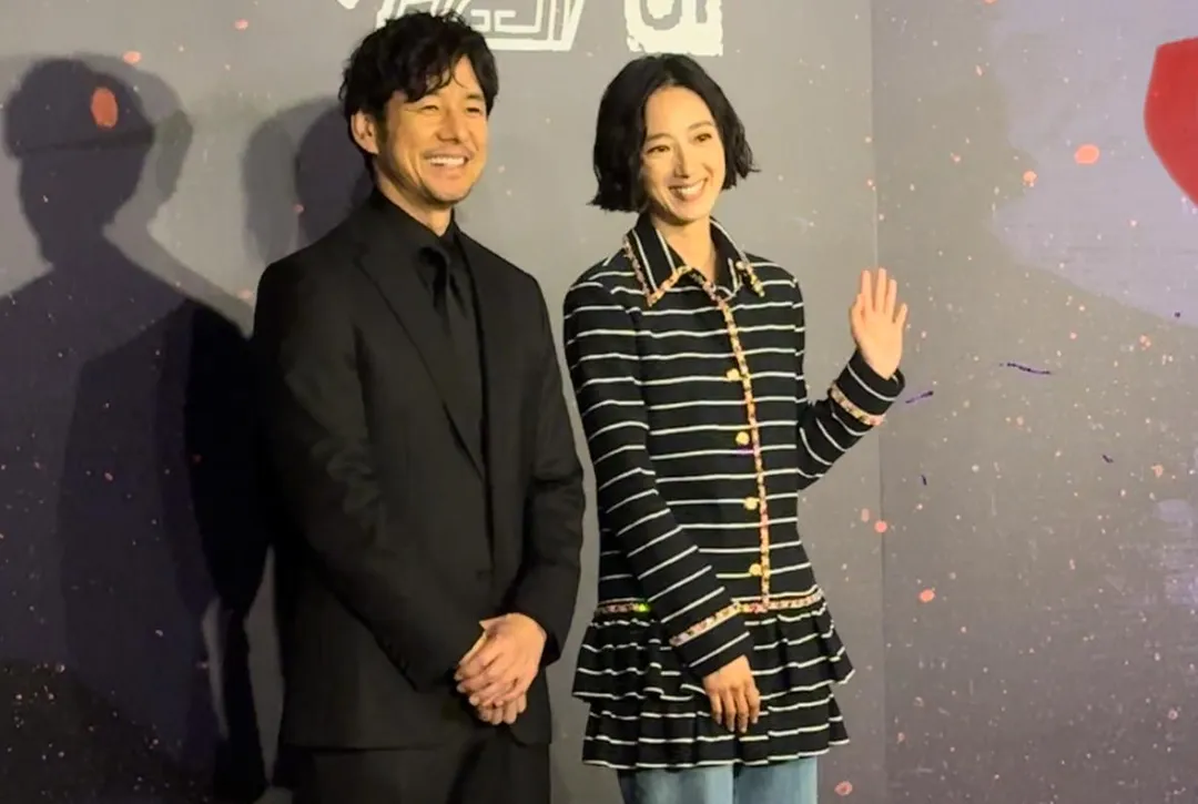 金馬影展閉幕片《最親愛的陌生人》由日本影帝西島秀俊與金馬影后桂綸鎂攜手主演。(圖/記者 伍映澄 攝)