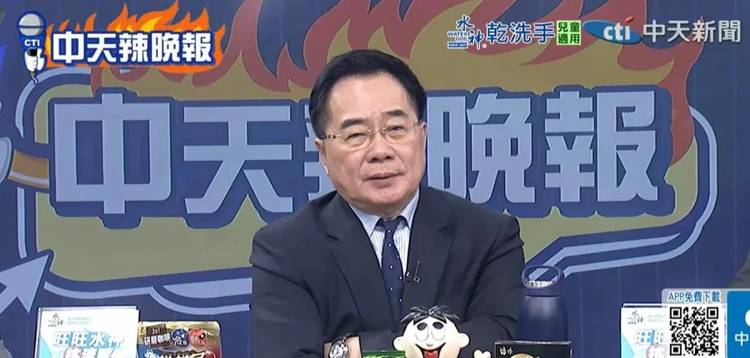 前立委蔡正元。（中天新聞）