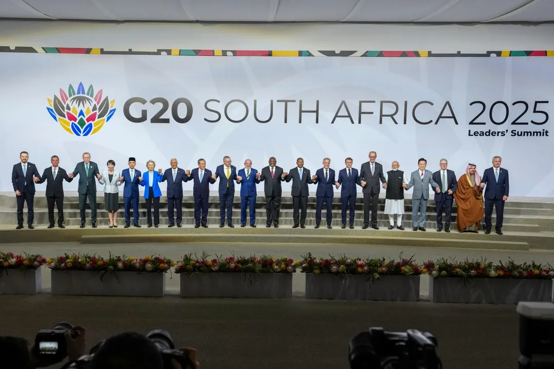 G20全體領袖合照。（圖／美聯社）