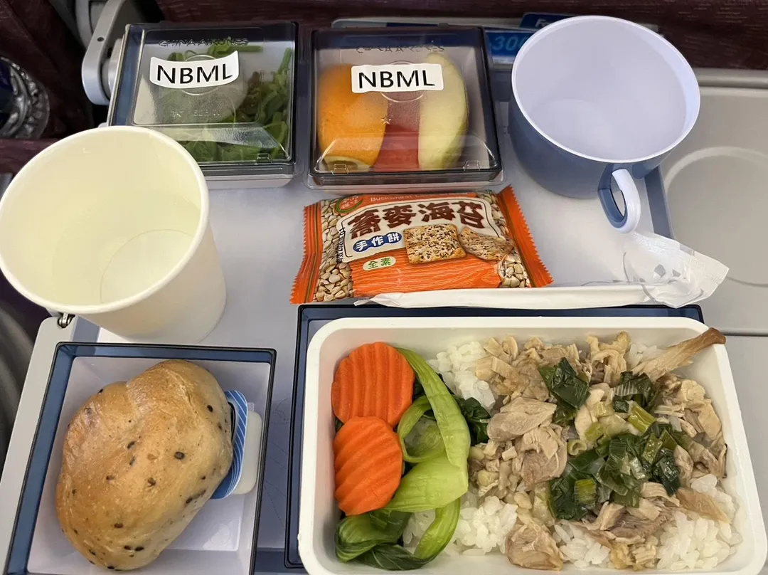 飛機餐。（資料照／中天新聞）