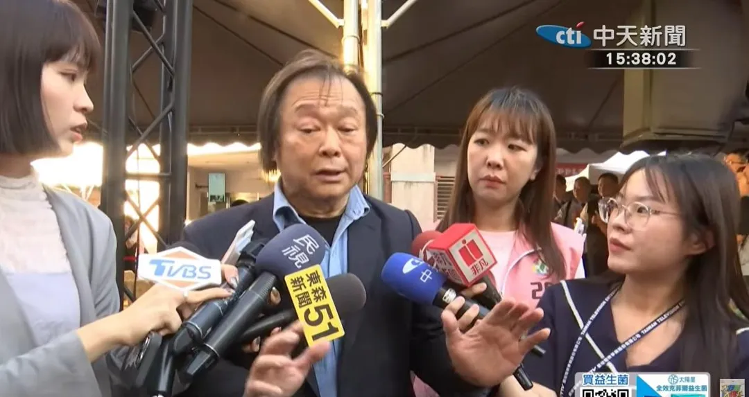 王世堅強調兩岸交流必須在對等的情況下進行。（圖／中天新聞）