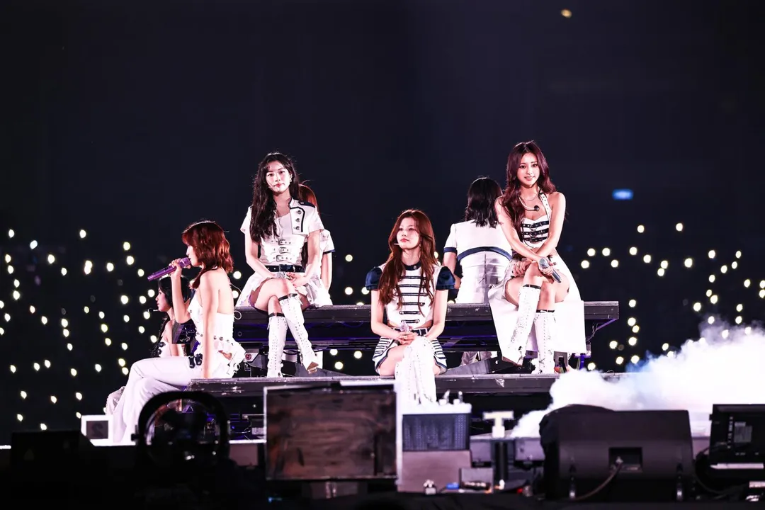 TWICE在高雄演唱會上帶來精彩表演。（圖／Live Nation Taiwan 提供）