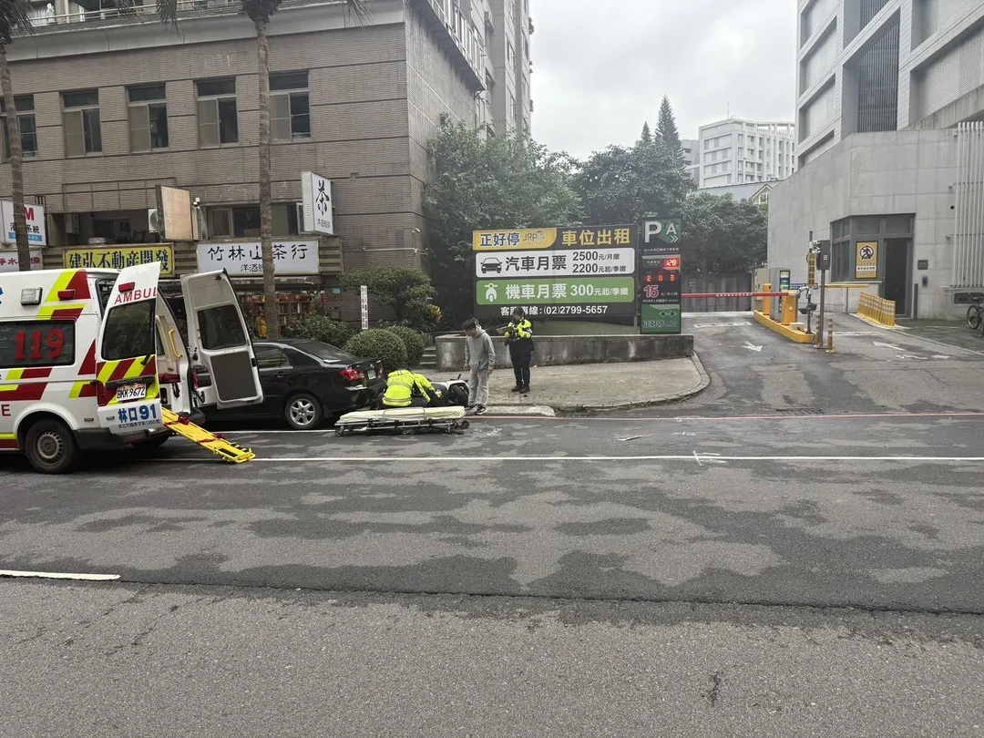 車禍現場。（圖／警方提供）